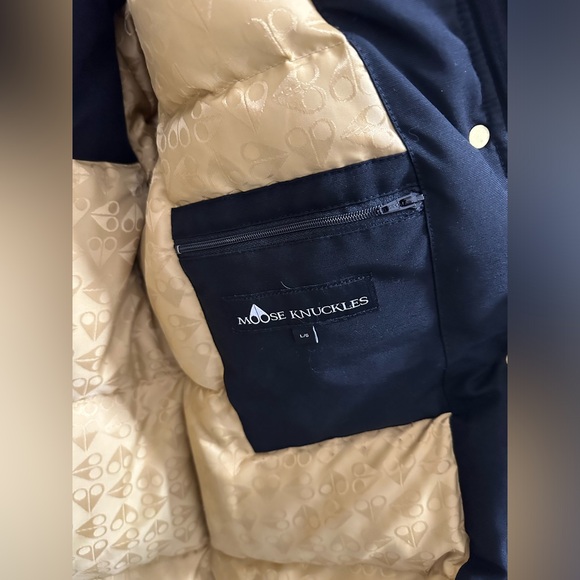Moose Knuckles GOLD SERIES GRAND METIS PARKA Size L - Picture 12 of 16
